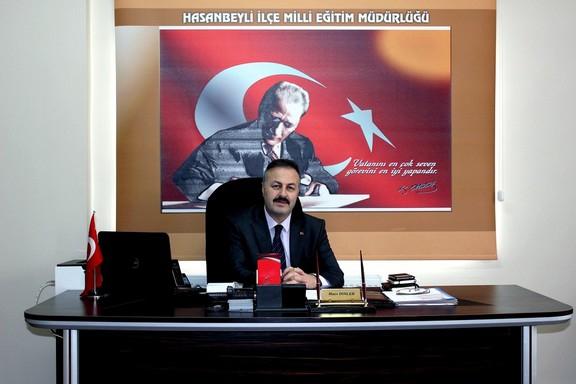 İlçe Milli Eğitim Müdürü Hacı DİNLER'in 10 Kasım Atatürk'ü Anma Mesajı