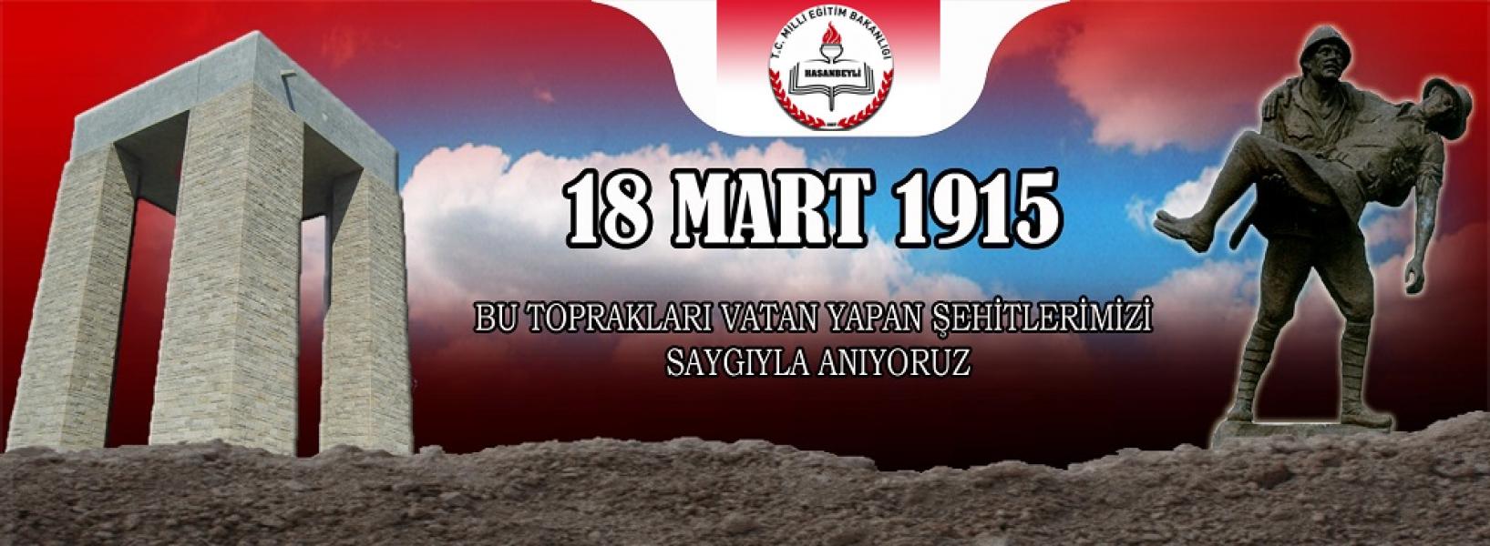 18 Mart Çanakkale Zaferinin 103. Yıldönümü Anma Programı Düzenlendi.