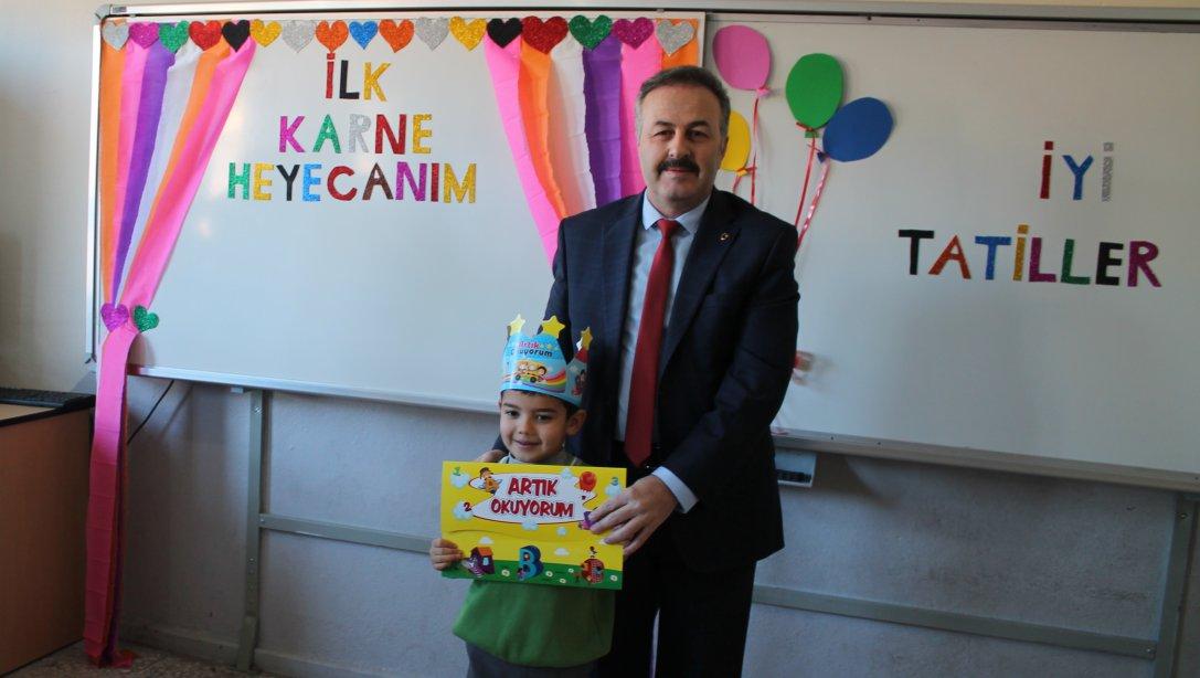 İlçe Milli Eğitim Müdürümüz Hacı DİNLER Hasanbeyli İlkokulunda Karne Törenine Katıldı